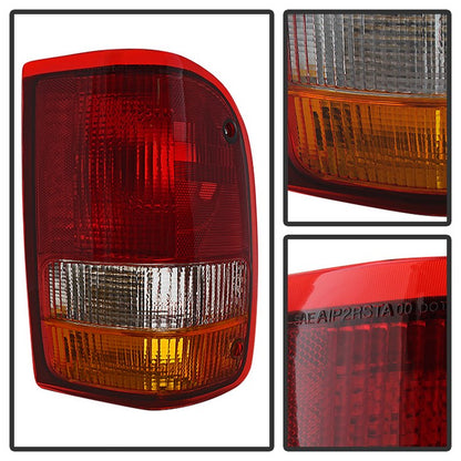 SPYDER Xtune Ford Ranger 93-97 Tail Lights OEM ALT-JH-FR93-OE-RC 9028946