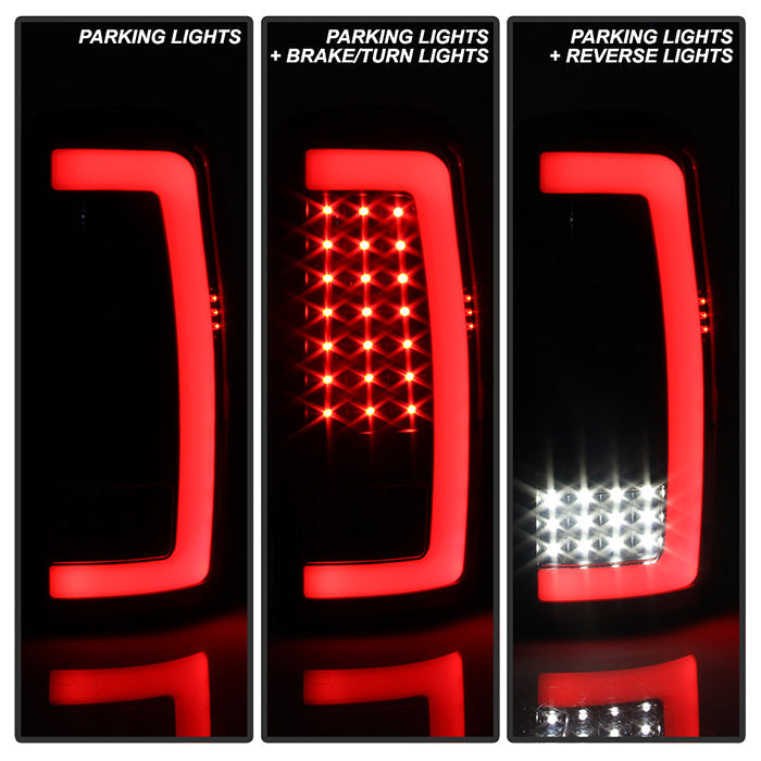SPYDER xTune Chevy/GMC Suburban/Tahoe/Yukon/Yukon XL (Lift Gate Style Only) Version 2 LED Tail Lights 9050237