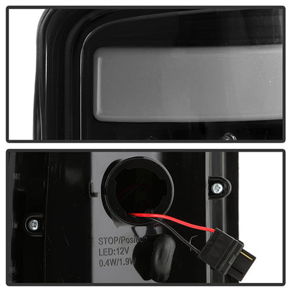 SPYDER xTune 00-06 Chevrolet Suburban C Shape Style LED Tail Lights - Black Smoke (ALT-ON-CD00-LBLED-BSM) 9050725
