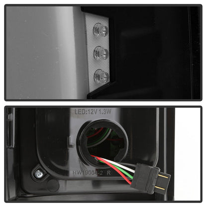SPYDER xTune 00-06 Chevrolet Suburban C Shape Style LED Tail Lights - Black Smoke (ALT-ON-CD00-LBLED-BSM) 9050725