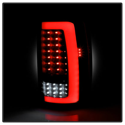 SPYDER xTune 00-06 Chevrolet Suburban C Shape Style LED Tail Lights - Black Smoke (ALT-ON-CD00-LBLED-BSM) 9050725