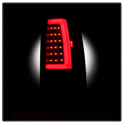 SPYDER xTune 03-07 Chevrolet Silverado 1500/2500 Version 3 LED Tail Lights - Black (ALT-ON-CS03V3-LBLED-BK) 9048708