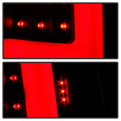SPYDER xTune 03-07 Chevrolet Silverado 1500/2500 Version 3 LED Tail Lights - Black (ALT-ON-CS03V3-LBLED-BK) 9048708