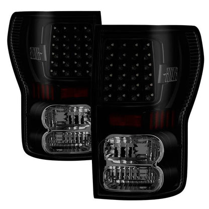 SPYDER Xtune Toyota Tundra 07-13 LED Tail Lights Black Smoke ALT-ON-TTU07-LED-BSM 5081186