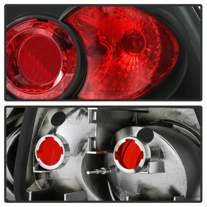 Spyder BMW E46 3-Series 99-01 4Dr Euro Style Tail Lights- Black ALT-YD-BE4699-4D-BK 5000712