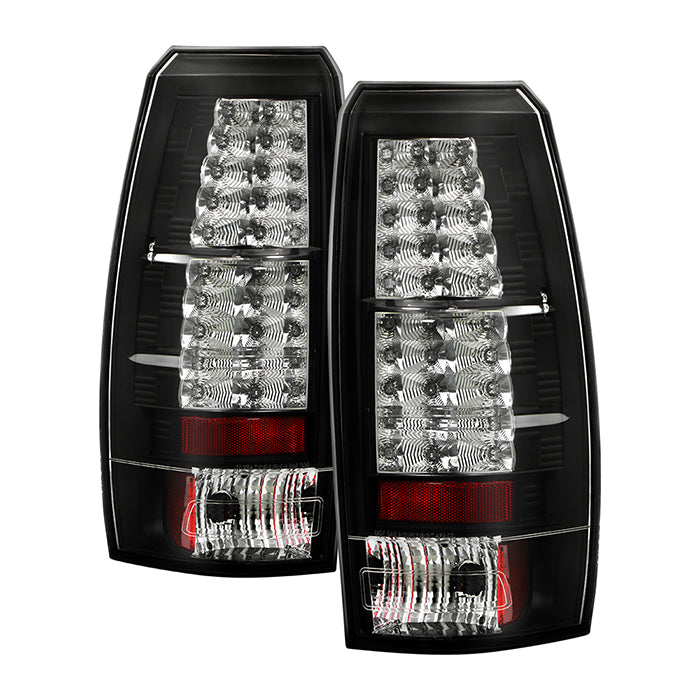 Spyder Chevy Avalanche 07-13 LED Tail Lights Black ALT-YD-CAV07-LED-BK 5032461