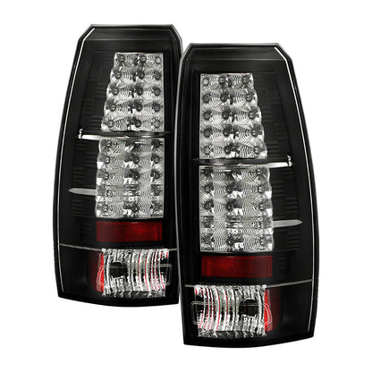 Spyder Chevy Avalanche 07-13 LED Tail Lights Black ALT-YD-CAV07-LED-BK 5032461