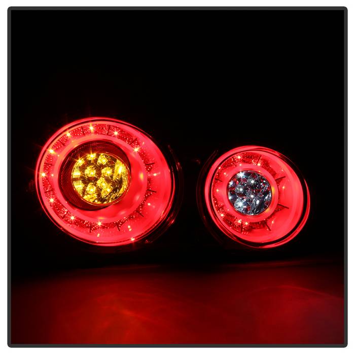 Spyder 09-15 Nissan GTR LED Tail Lights Red Clear ALT-YD-NGTR09-LED-RC 5082008
