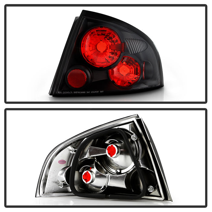 Spyder Nissan Sentra 00-03 Euro Style Tail Lights Black ALT-YD-NS00-BK 5006998