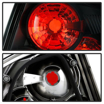 Spyder Nissan Sentra 00-03 Euro Style Tail Lights Black ALT-YD-NS00-BK 5006998
