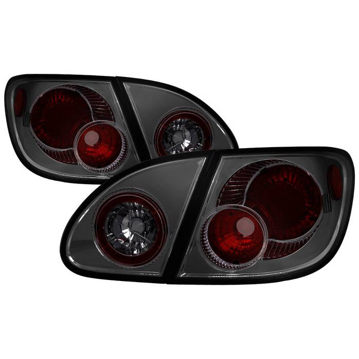 Spyder Toyota Corolla 03-08 Euro Style Tail Lights Smoke ALT-YD-TC03-SM 5033673