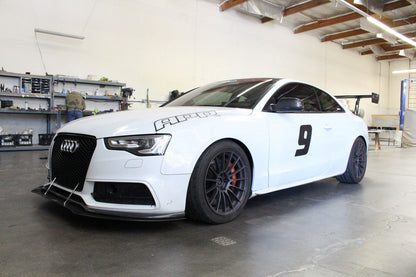 Audi S5 /RS5 2013-2017 (Stock Bumper)- Carbon Fiber Front Wind Splitter