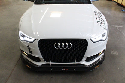Audi S5 /RS5 2013-2017 (Stock Bumper)- Carbon Fiber Front Wind Splitter