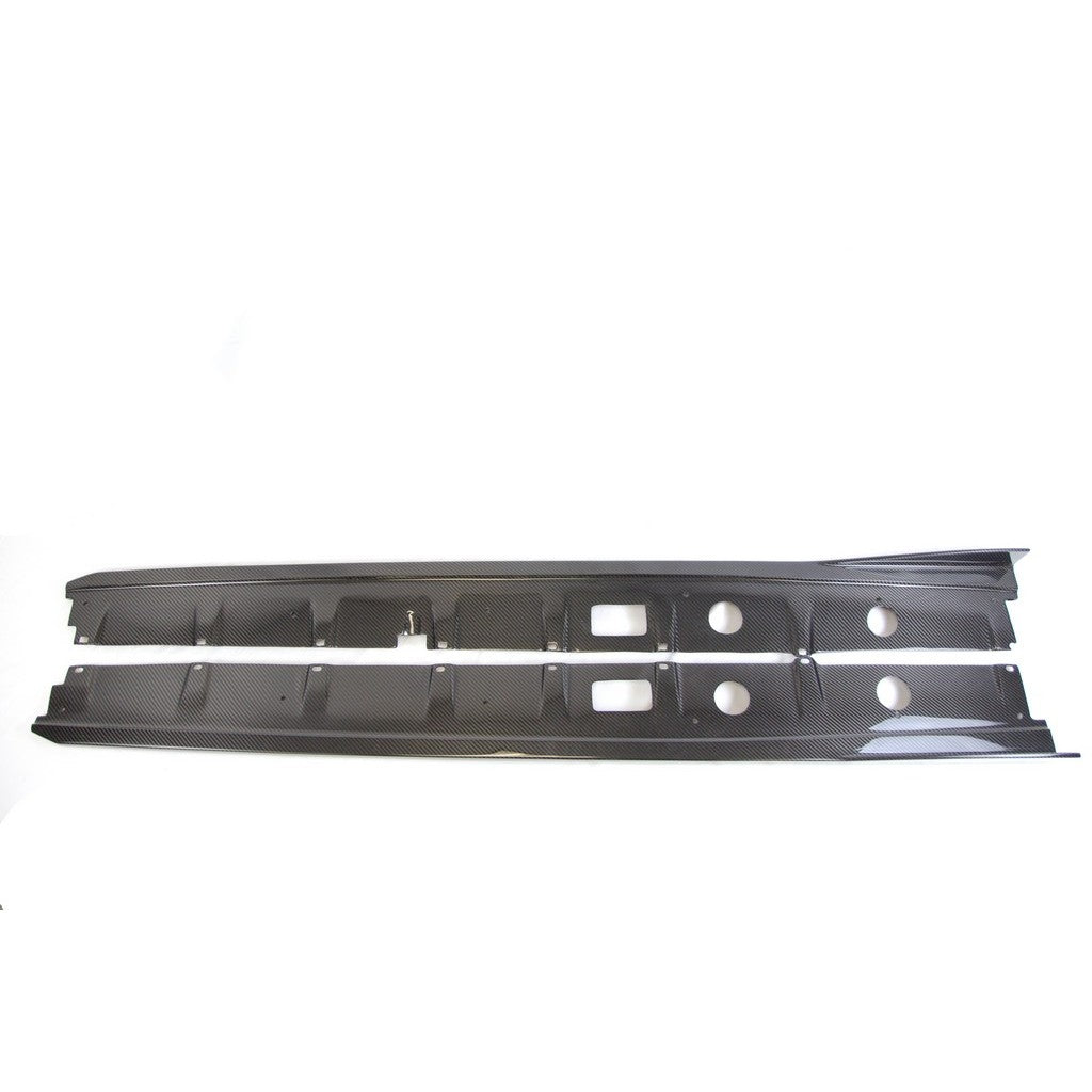Carbon Fiber Side Rocker Extensions/ Side Skirt - Audi R8 2016-2018