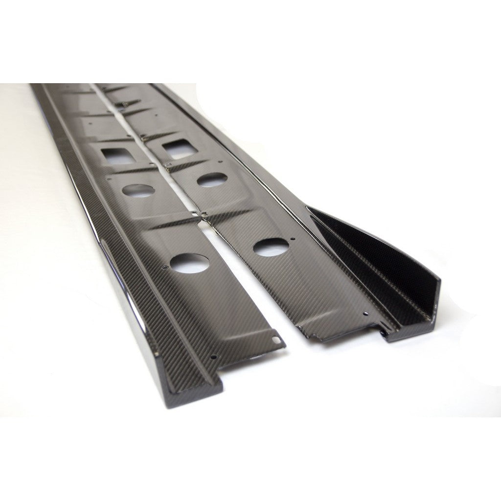 Carbon Fiber Side Rocker Extensions/ Side Skirt - Audi R8 2016-2018