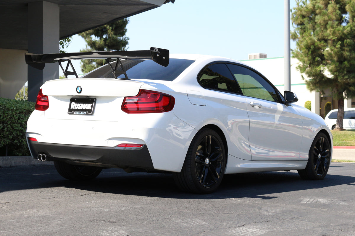 GTC-200 Carbon Fiber Adjustable Wing - BMW F22 2-Series