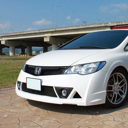 MU RR Front Bumper/Grille/Fog Lights For 2006-2011 Acura CSX 4Dr (Canadian Model)