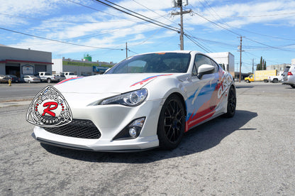 GV Style Front Lip with Splitter For 2012-2016 Scion FR-S