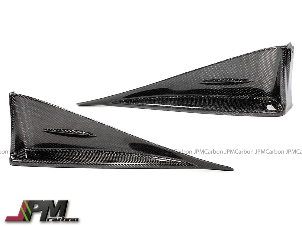 STI Style Carbon Fiber Side Skirt Add-on Lips Fits For 2022-2025 Toyota GR86 & Subaru BRZ