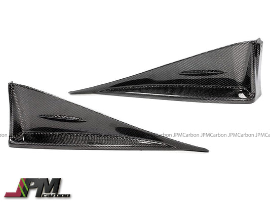 STI Style Carbon Fiber Side Skirt Add-on Lips Fits For 2022-2025 Toyota GR86 & Subaru BRZ