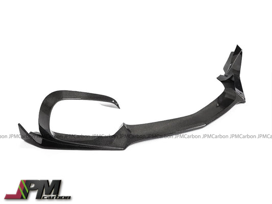 RT Style Carbon Fiber Front Add-on Lip Fits For 2015-2016 Mercedes-Benz C190 GT GTS Only