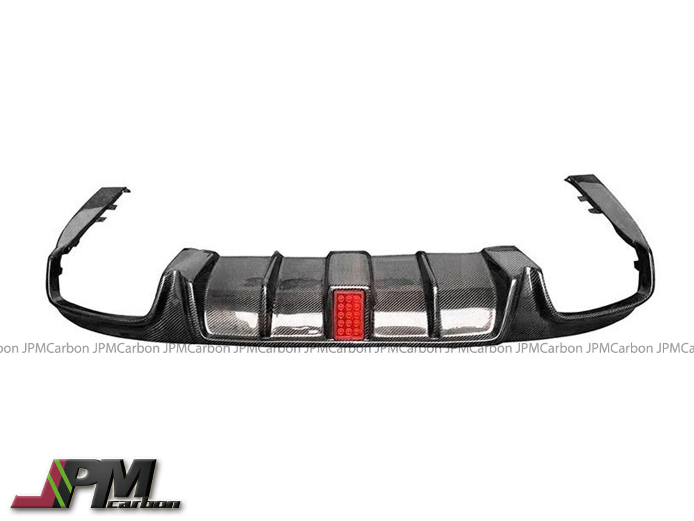 [JPMCarbon] B Style Carbon Fiber Rear Diffuser Fits For 2017-2023 Mercedes-Benz C238 Pre-Facelift E-Class Coupe with AMG Sport Package Only