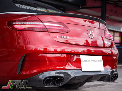 [JPMCarbon] E53 Style Carbon Fiber Rear Diffuser Fits For 2017-2023 Mercedes-Benz C238 Pre-Facelift E-Class Coupe with AMG Sport Package Only