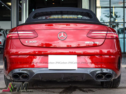 [JPMCarbon] E53 Style Carbon Fiber Rear Diffuser Fits For 2017-2023 Mercedes-Benz C238 Pre-Facelift E-Class Coupe with AMG Sport Package Only