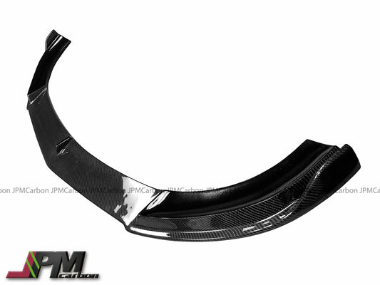 DP Style Carbon Fiber Front Bumper Add-on Lip Fits For 2017-2019 Mercedes-Benz C238 Pre-Facelift E-Class Sedan with AMG Sport Package Only