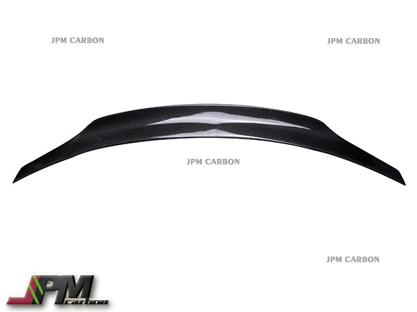 PSM Style Carbon Fiber Trunk Spoiler Fits For 2019-2022 Mercedes-Benz C257 CLS-Class Sedan Only