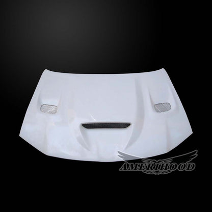 AmeriHood - Chrysler 300 Model 2011-2023 HC Style Functional Heat Extraction Hood