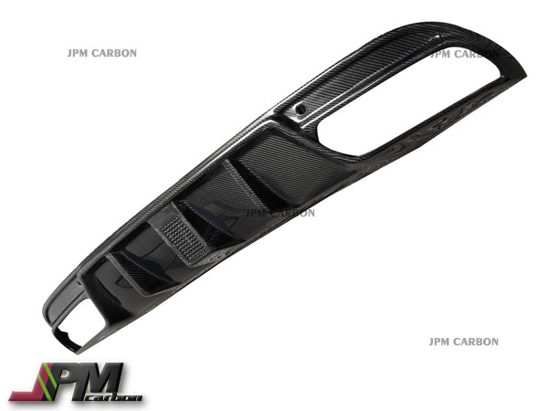 [JPMCarbon] DP Style Carbon Fiber Rear Diffuser w/ LED Tail Light Fits For 2015-2020 Mercedes-Benz W205 C63 C63S Sedan