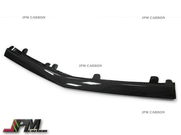 Carbon Fiber Front Bumper Add-on Cover Fits For 2012-2014 Mercedes-Benz W204 Facelift C63 Only