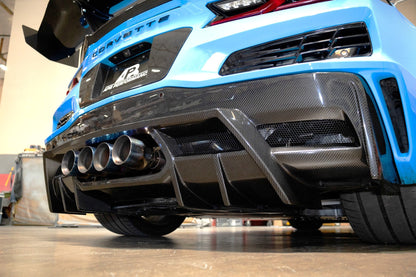 Chevrolet Corvette C8 Z06, ERAY, ZR1, Grand Sport Carbon Fiber Rear Diffuser