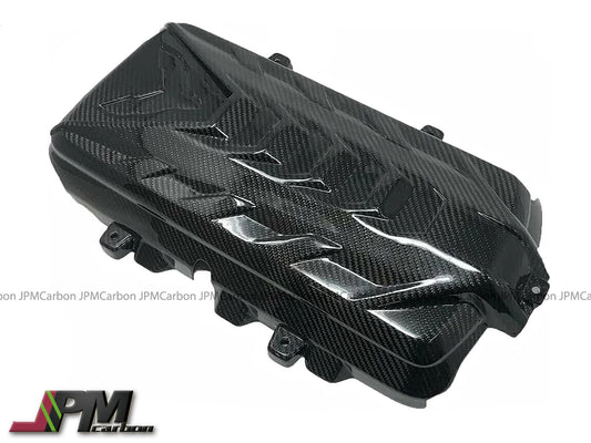 Dry Carbon Engine Cover Fits For 2020-2025 Chevrolet Corvette C8 Only