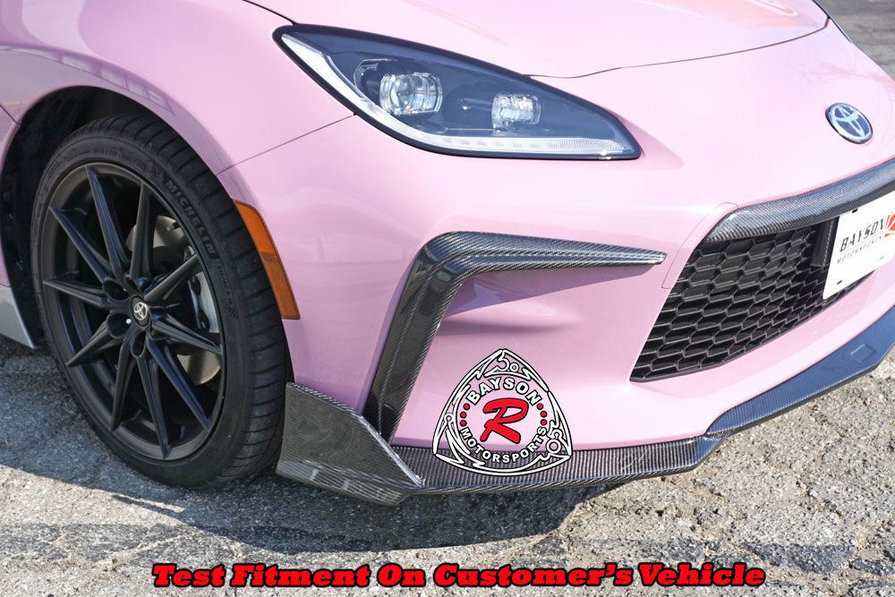 TM Style Canards (Carbon Fiber) For 2022-2026 Toyota GR86