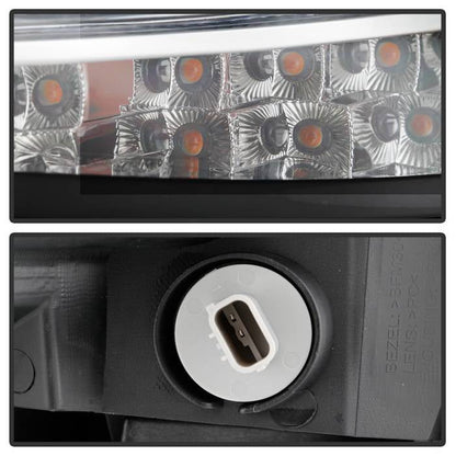 SPYDER xTune 14-17 Jeep Cherokee Parking Signal Lights - LED Daytime Running - Chrome - CBL-JH-JC14-LED-C 9047152