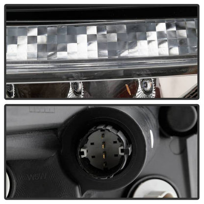 SPYDER xTune 14-17 Jeep Cherokee Parking Signal Lights - LED Daytime Running - Chrome - CBL-JH-JC14-LED-C 9047152