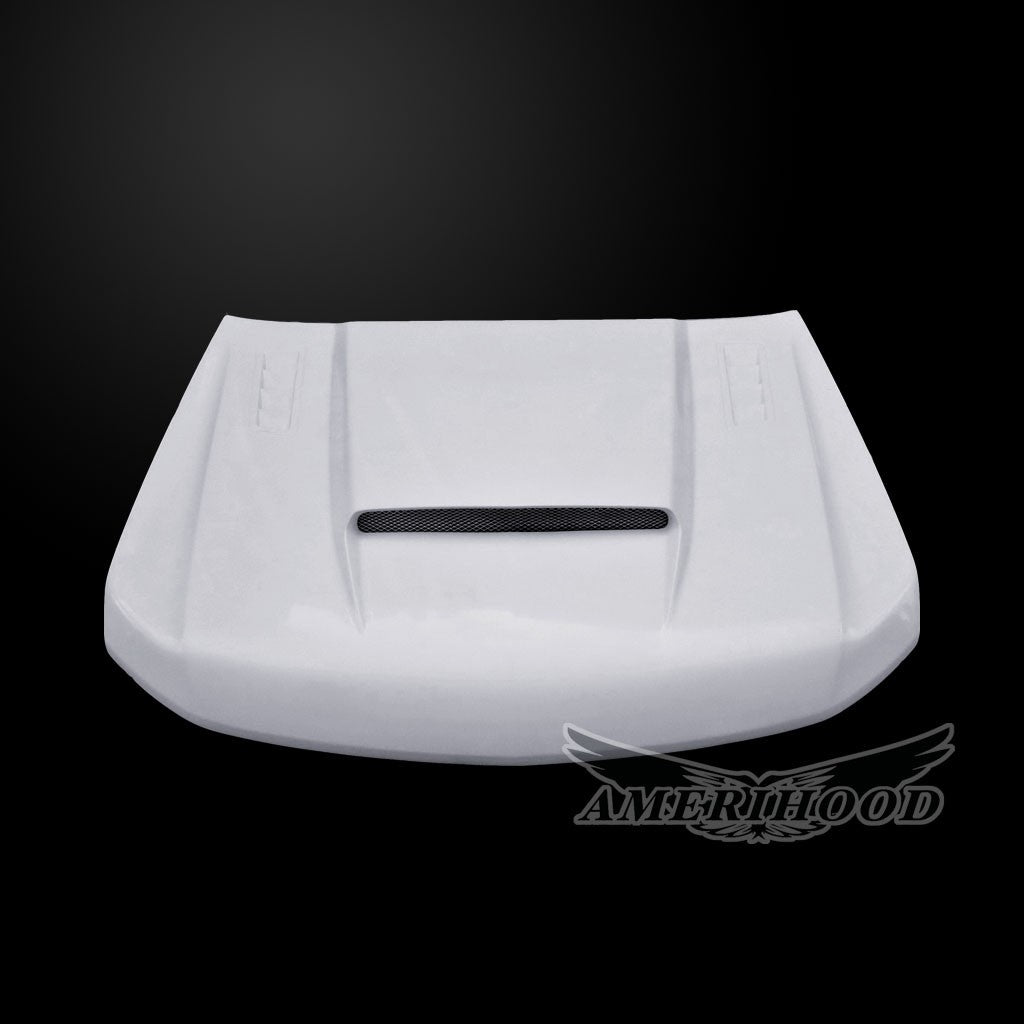 AmeriHood - Chevrolet Colorado Model 2015-2022 SMS Style Functional Heat Extraction Hood