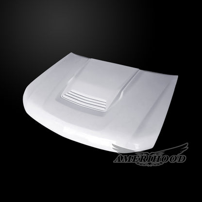 AmeriHood - Chevrolet Colorado Model 2015-2022 ZR2 Style Functional Heat Extraction Hood