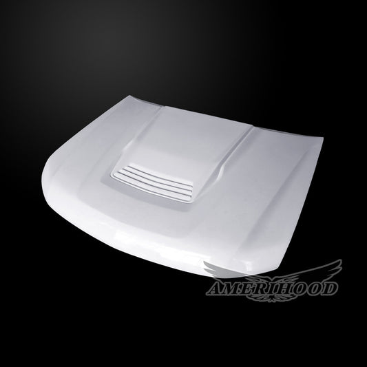 AmeriHood - Chevrolet Colorado Model 2015-2022 ZR2 Style Functional Heat Extraction Hood