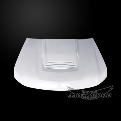 AmeriHood - Chevrolet Colorado Model 2015-2022 ZR2 Style Functional Heat Extraction Hood