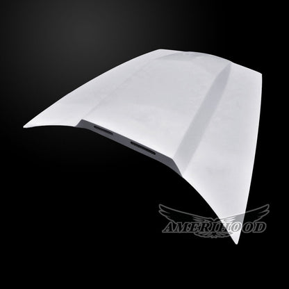 AmeriHood - Chevrolet Corvette C6 Model 2005-2013 4 Inch Style Functional Heat Extraction Hood