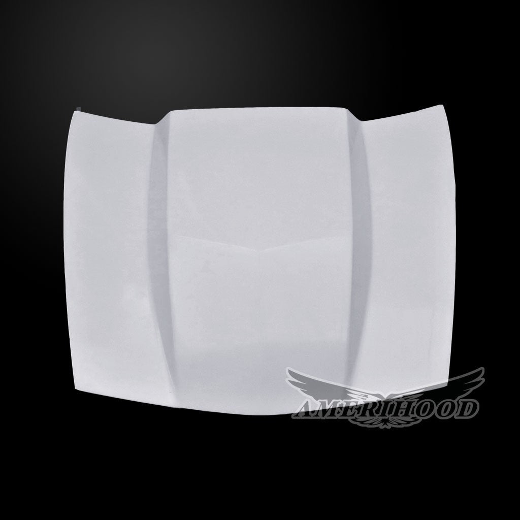 AmeriHood - Chevrolet Corvette C6 Model 2005-2013 4 Inch Style Functional Heat Extraction Hood