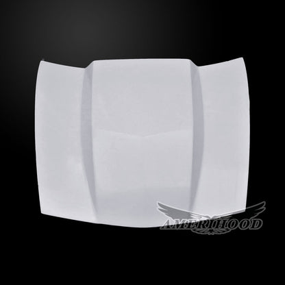 AmeriHood - Chevrolet Corvette C6 Model 2005-2013 4 Inch Style Functional Heat Extraction Hood