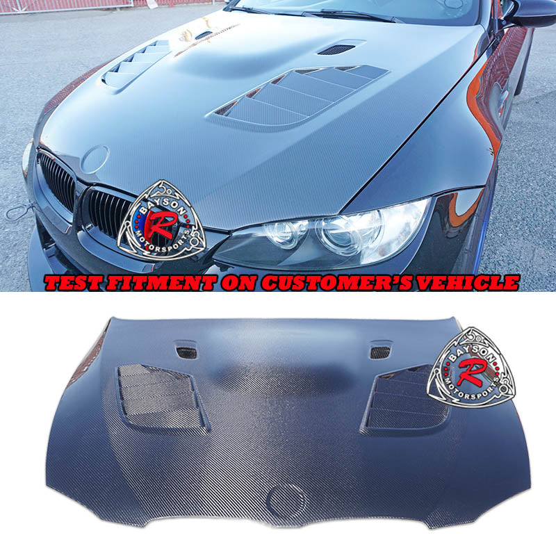 VR Style (Carbon Fiber) Hood For 2008-2013 BMW M3 ONLY (E92)