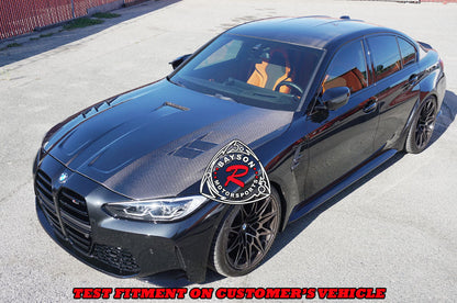 VT Style (Carbon Fiber) Hood For 2021-2025 BMW M3 (G80)/M4 (G82/G83)