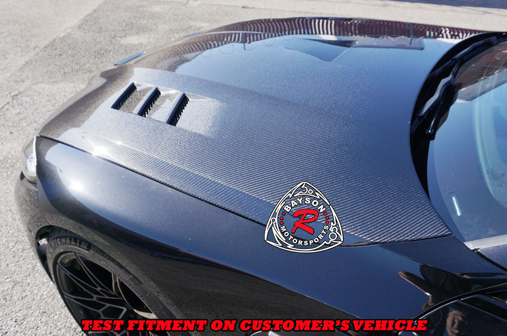 VT Style (Carbon Fiber) Hood For 2021-2025 BMW M3 (G80)/M4 (G82/G83)