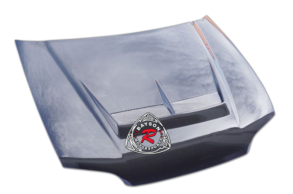 JS Style (Carbon Fiber) Hood For 1992-1995 Honda Civic 2Dr/3Dr