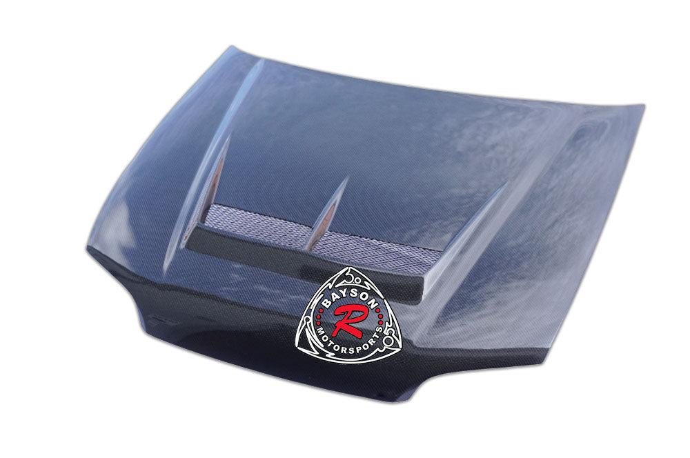 JS Style (Carbon Fiber) Hood For 1992-1995 Honda Civic 2Dr/3Dr